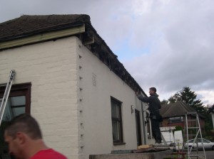 removing old fascias